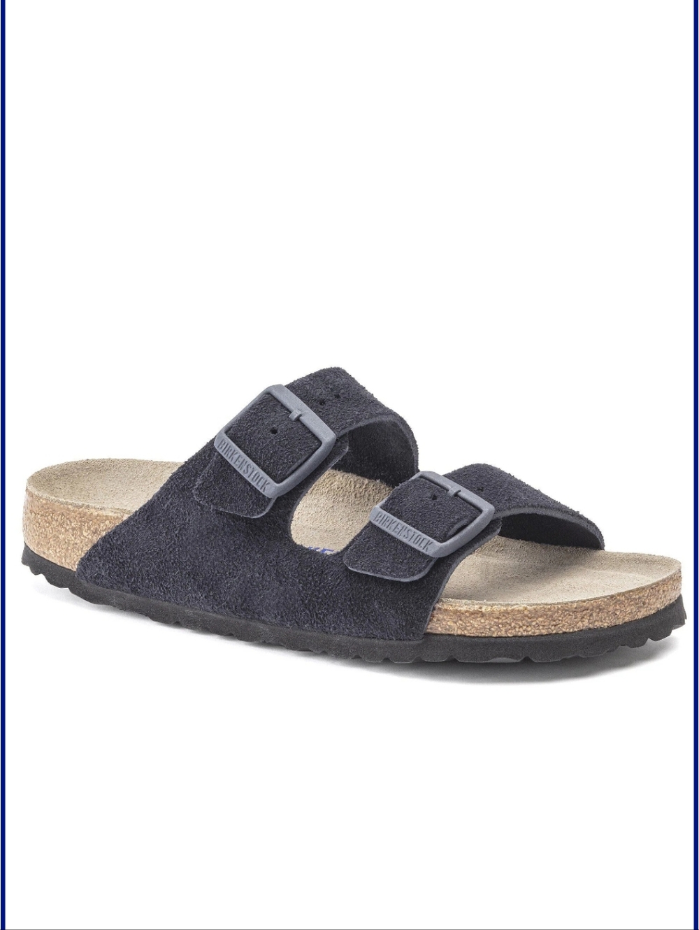 BIRKENSTOCK ARIZONA SUEDE SOFT FOOTBED SIZE 37